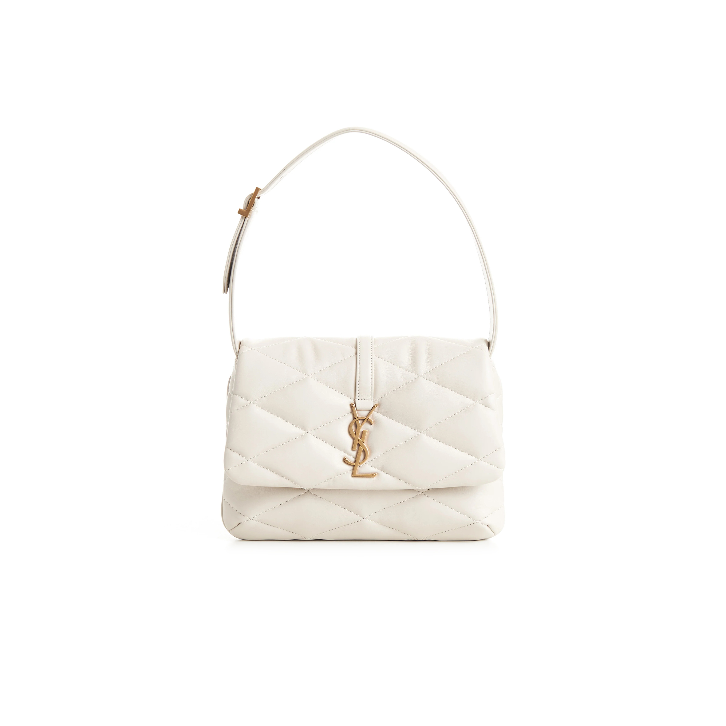 YSL LE 57 HOBO BAG IN QUILTED LAMBSKIN 698567AAAO09207 (24*18*5.5cm)